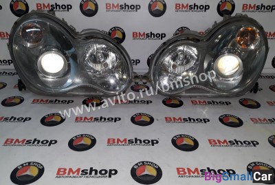 Фары ксенон Mercedes W203