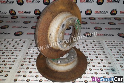 Диск тормозной задний Audi A6 C5