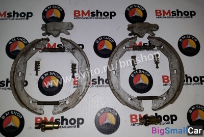 Колодки стояночного тормоза бмв E39 из Японии